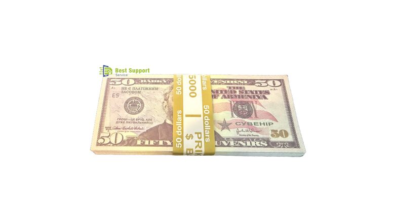 $50 Dollar Fake Prop Money